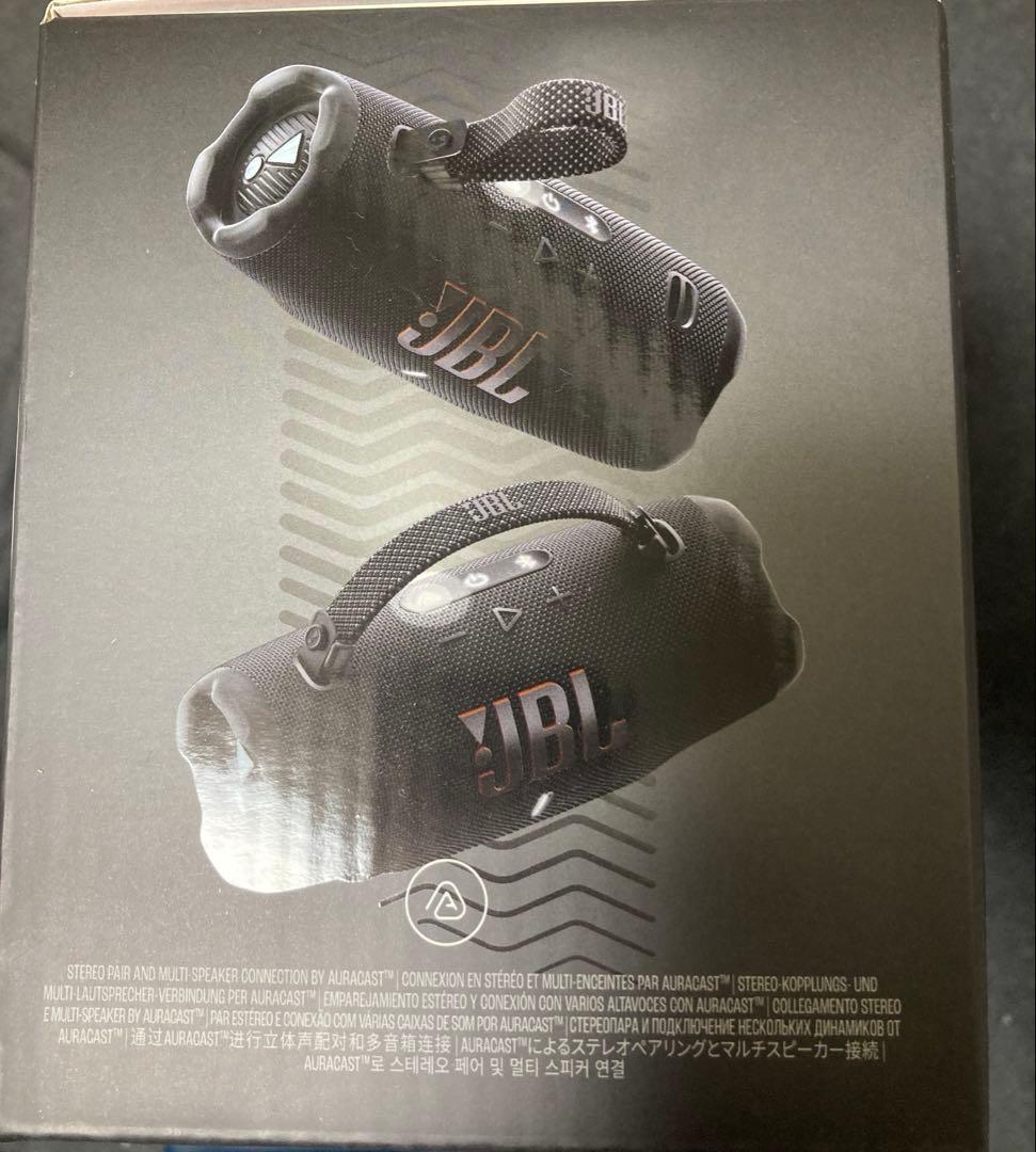 国内正規品　JBL CHARGE 6 保証書貼付用レシート付2025年8月購入