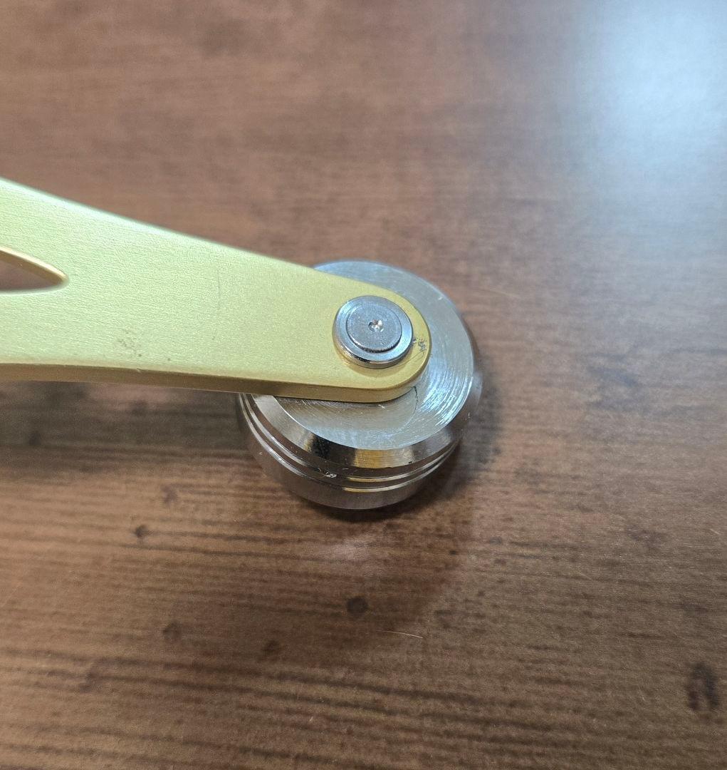 夢屋　パワーバランスハンドル　アルミゴールド