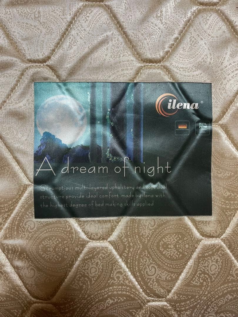 ilena スプリングマットレス ダブル140×195×17cm