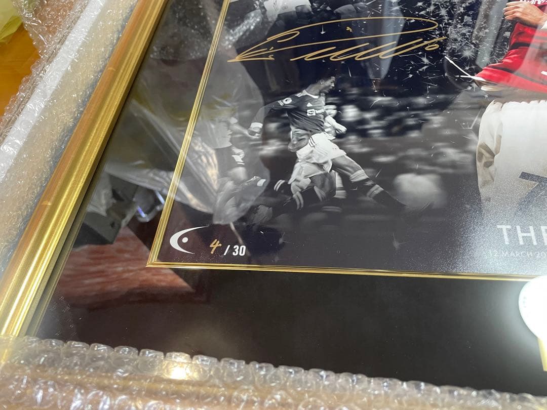 [世界限定30枚] ダグアウト C•ロナウド直筆サイン入りグラフィックアート