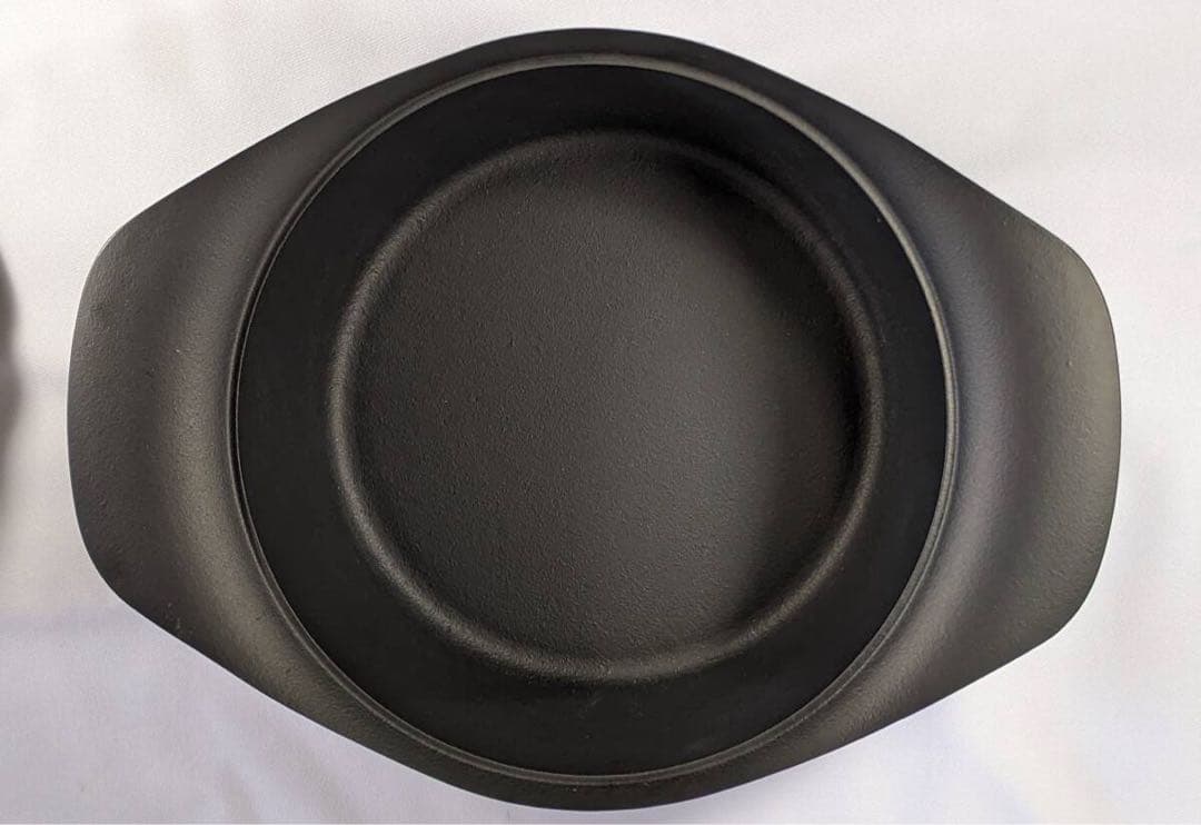 柳 宗理 南部鉄器シリーズ 鉄鍋深型 22cm (鉄蓋・レシピ集付き）