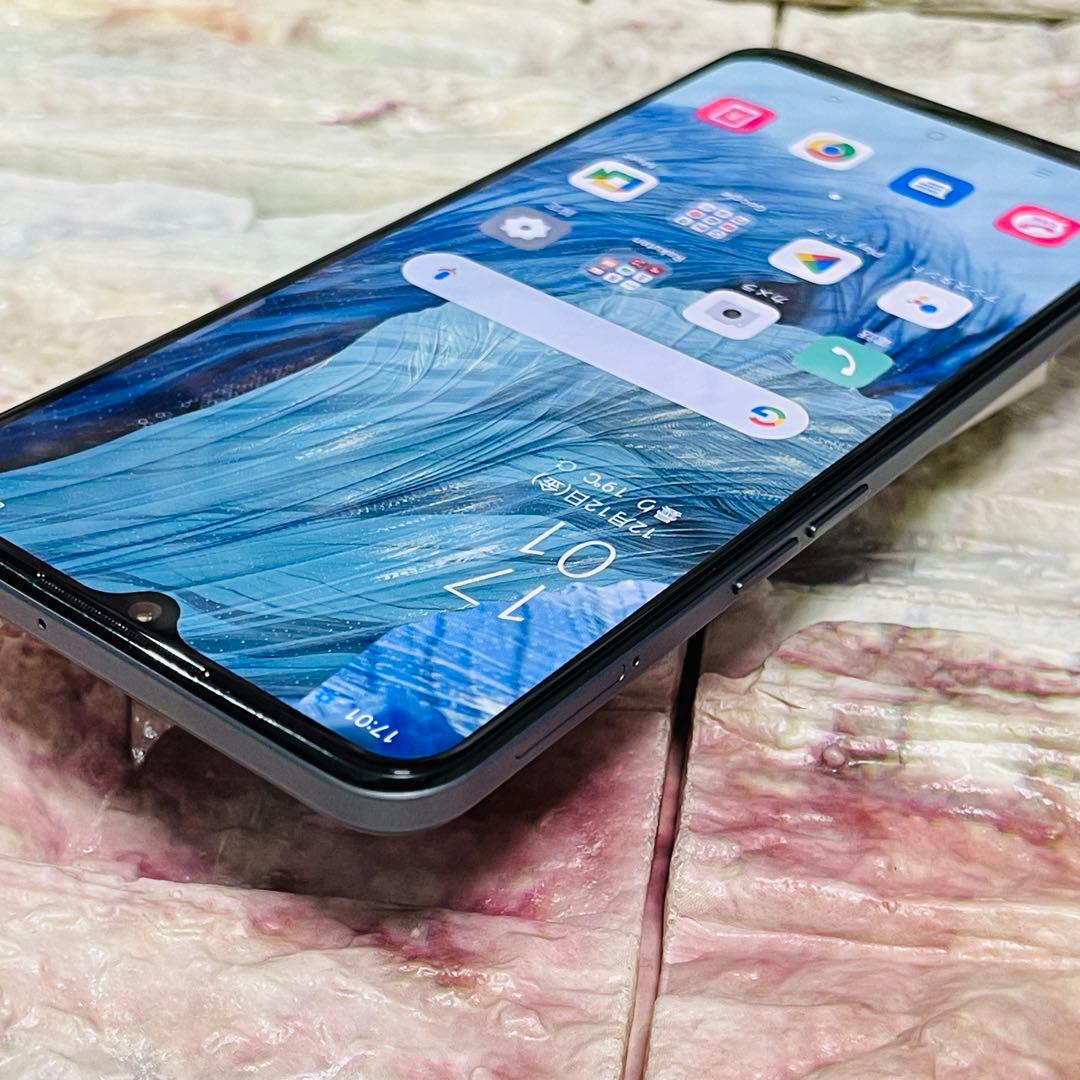SIMフリー OPPO A73 64GB ネービーブルー 電池良好