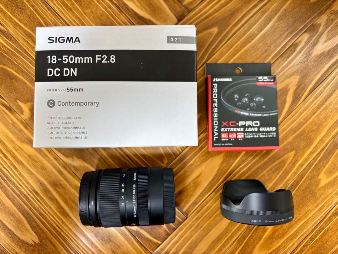 SIGMA 18-50mm F2.8 DC DN レンズ　Eマウント