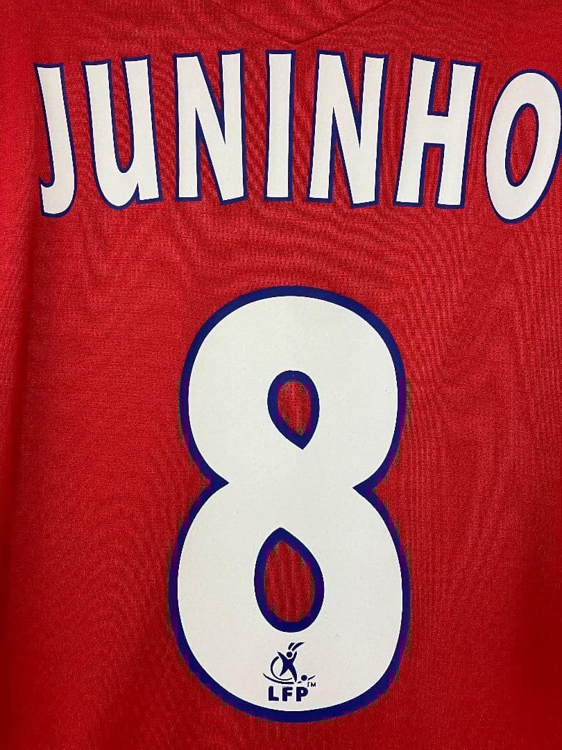 06-07 オリンピック・リヨン　ジュニーニョ　アンブロオフィシャルユニフォーム