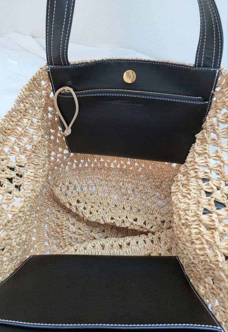 【美品】ステラマッカートニー 2way カゴバッグ / バッグインバッグ付き