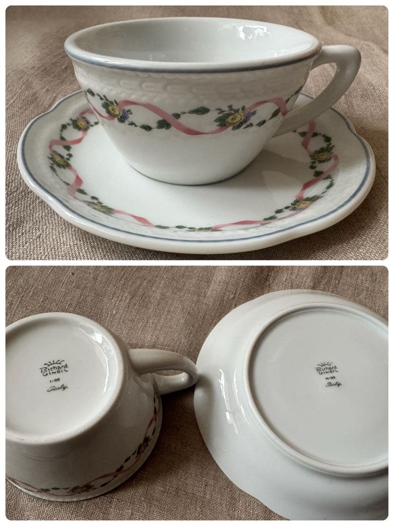 リチャードジノリ プリマベーラ ペアセット廃盤品レア 未使用