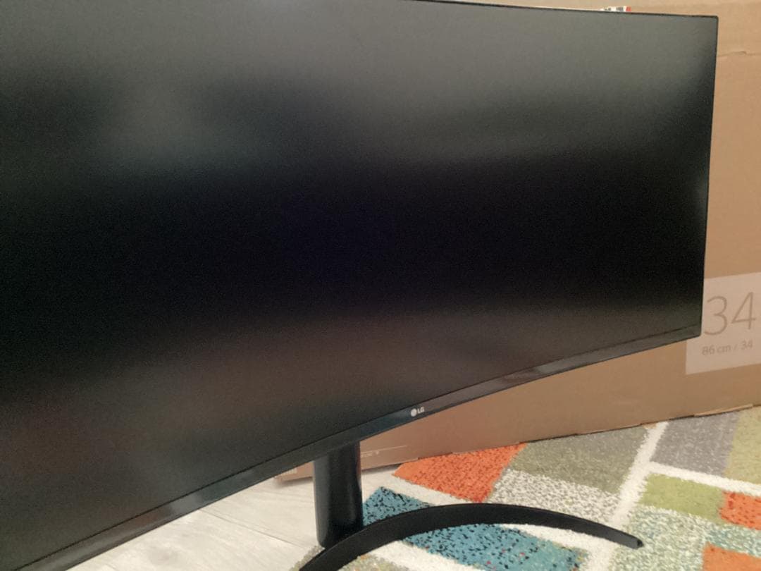 ★良品/34WP65C/34インチ/曲面型ウルトラワイドモニター/付属品完備