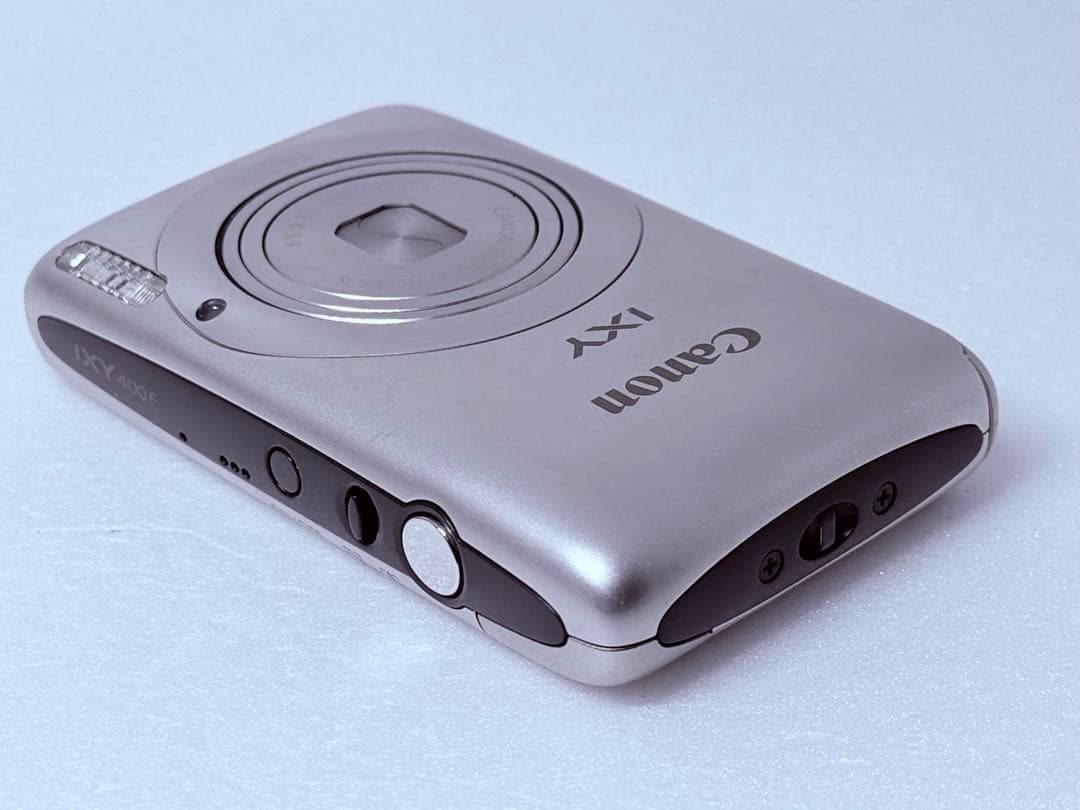 Canon IXY 400F シルバー 動作確認済 薄型 軽量 コンデジ レトロ