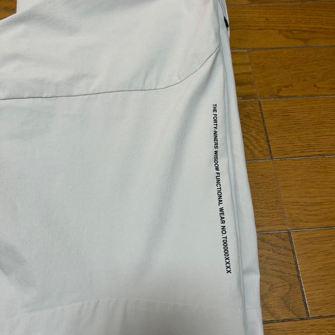 【新品】　TFW49 OCTA ZIP PANTS ライトグレー