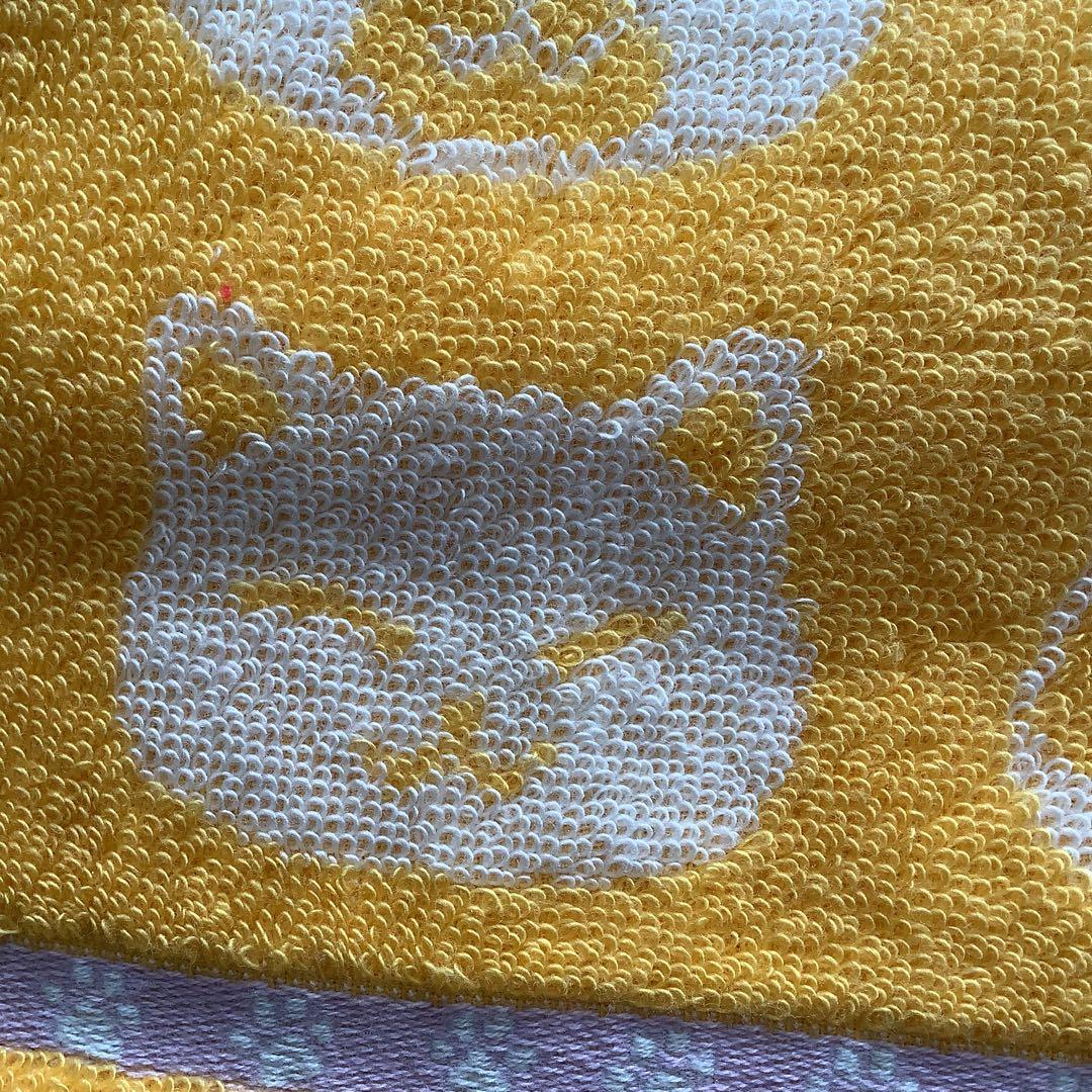 UCHINO 甘撚り バスタオル フェイスタオル まとめ売り 猫 ふわふわ