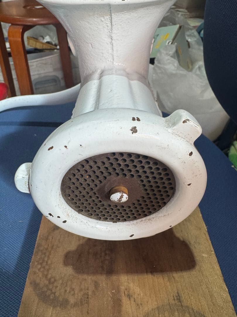 ⚫️ボニー 手動式ミートチョッパー 　肉ミンチ　みそ作り　豆ミキサー　じゃこ天作り