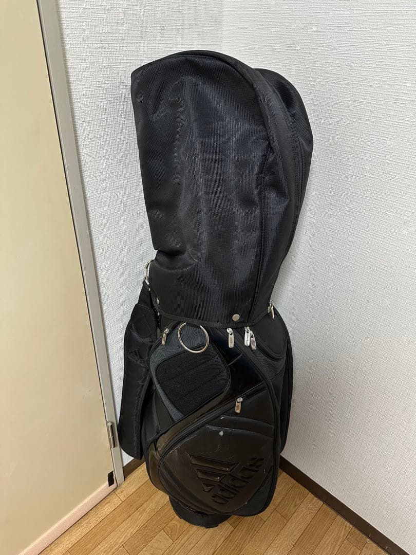 adidas キャディバッグ 黒