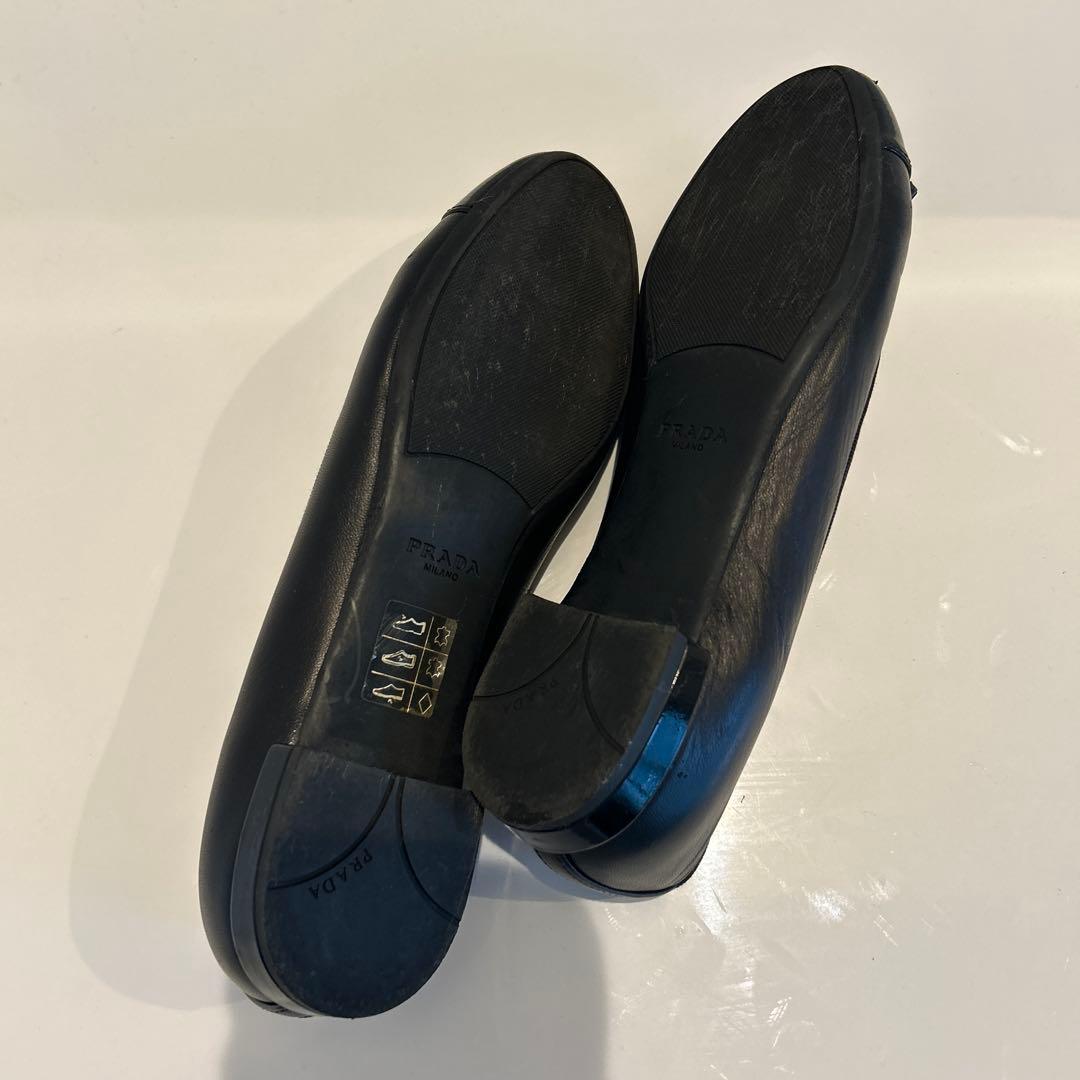 PRADAフラットパンプス23cm
