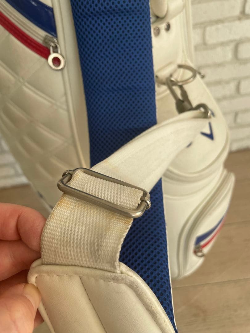 Callaway ゴルフキャディバッグ ホワイト　レディース8.5型