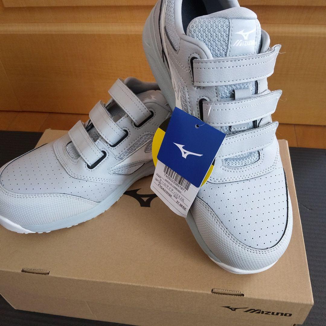 MizunoミズノオールマイティLSII 22L安全靴 グレー 27