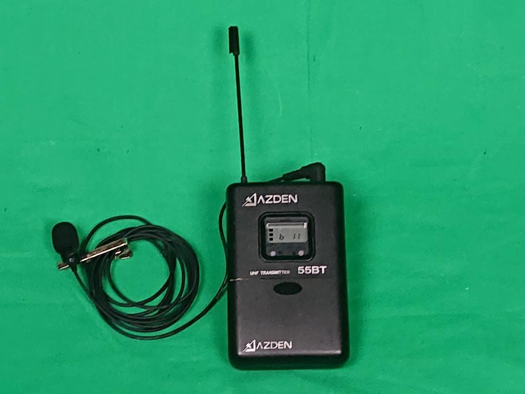 AZDEN ワイヤレスマイクシステム 55BT