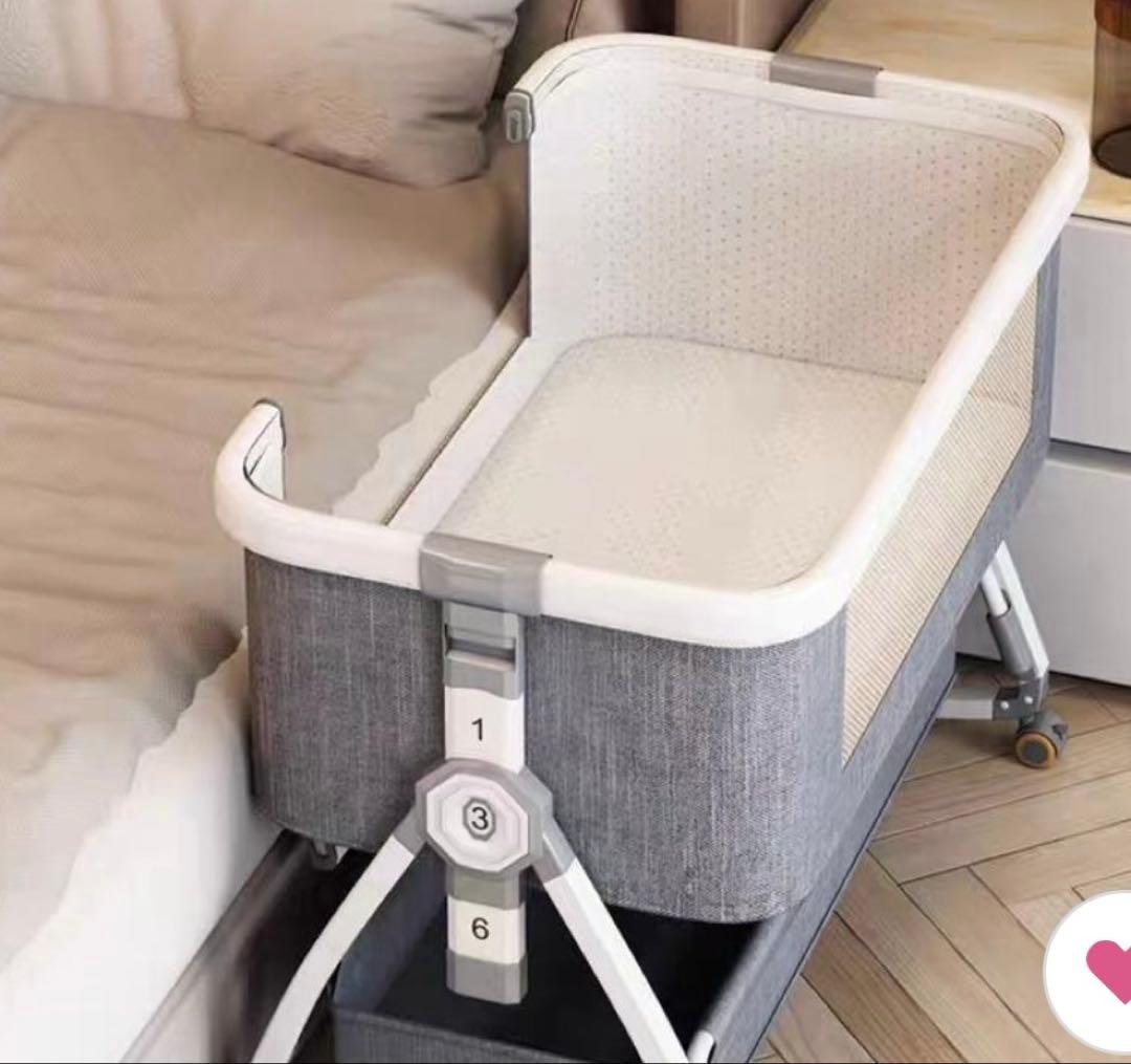 ベビーベッド 添い寝 ミニ 持ち運び ゆりかご 蚊帳ベット インベット セット