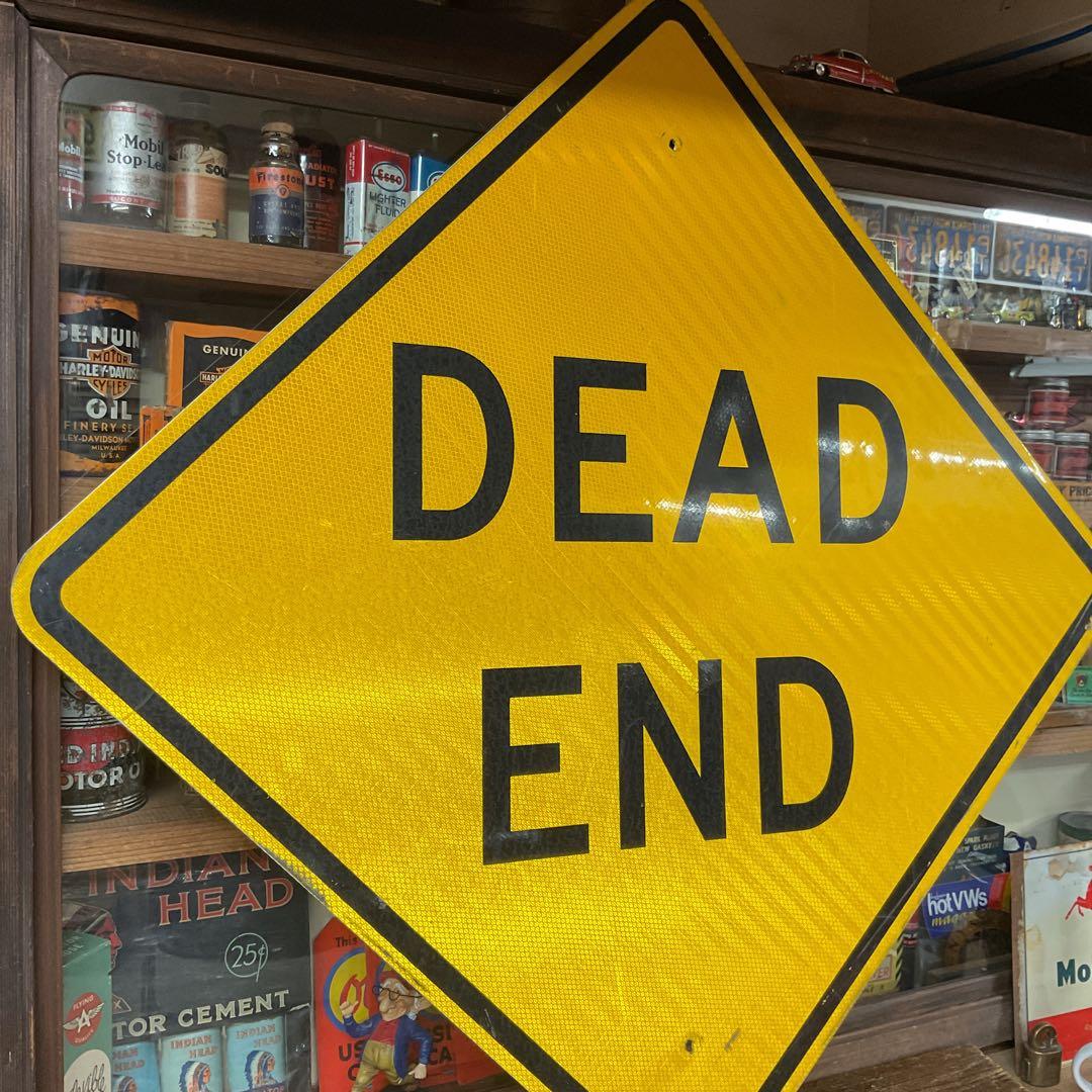 USAストリート看板　DEAD END
