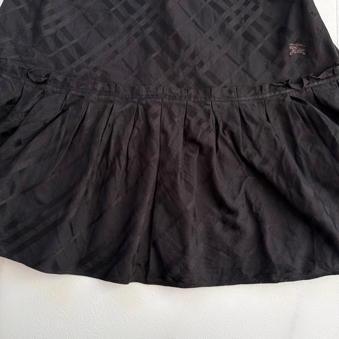 美品 希少 BURBERRY BLUE LABEL シャドーチェック ワンピース