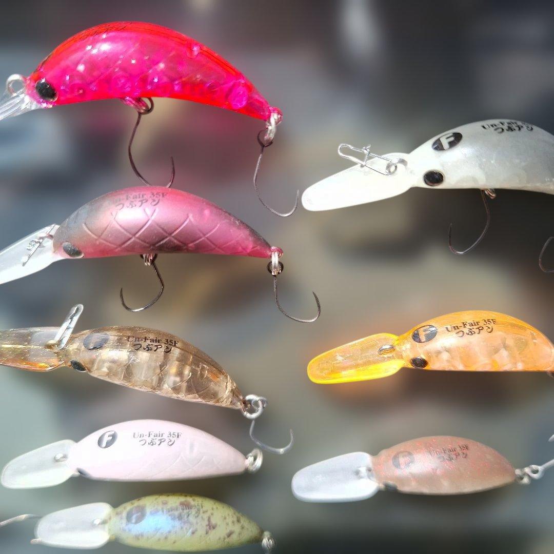 美品アンフェアつぶあん35Fラッキークラフト13個セットオリカラ限定