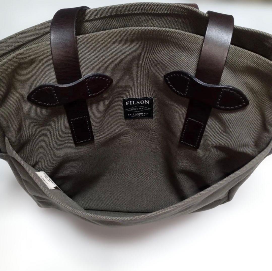 FILSON キャンパスオープントートバッグ　オリーブ