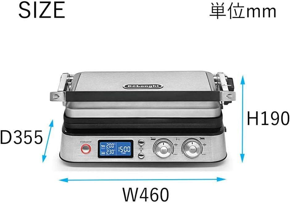 (A) DeLonghi CGH1011DJ ホットプレート（ワッフル＋波型）