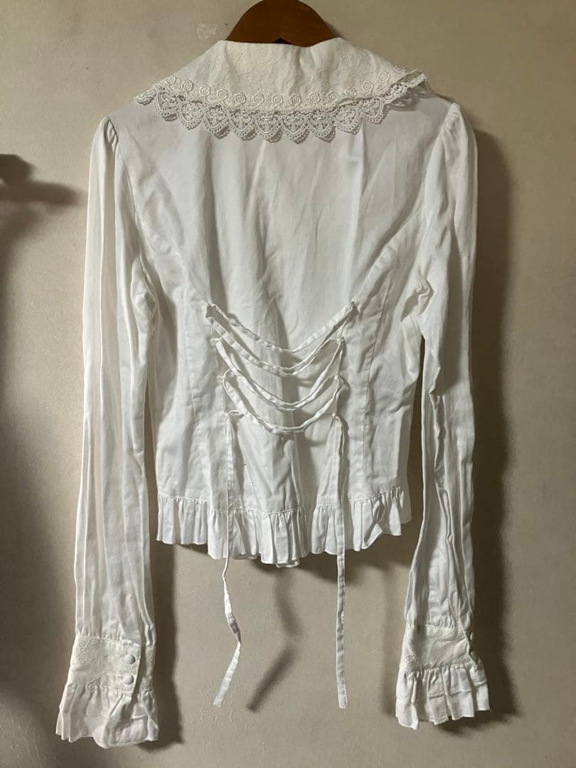 Mary Magdalene レースブラウス　オフ白