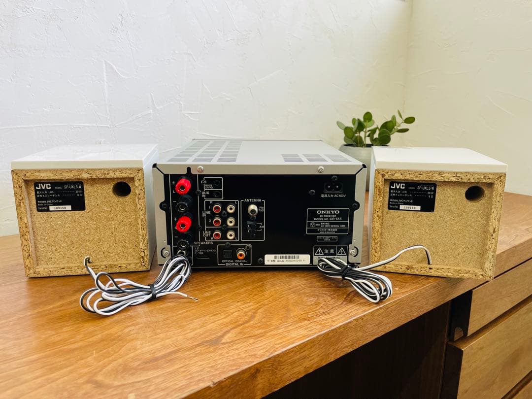 ONKYO CR-555 スピーカー・リモコン・説明書付