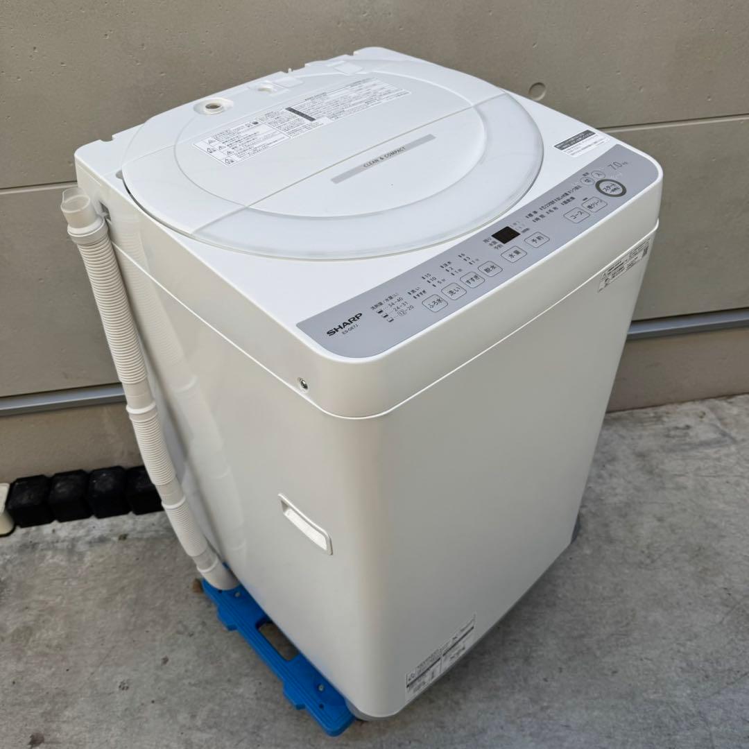 116⭐️2025年製★ほぼ新品★シャープ　洗濯機　7KG 一人暮らし