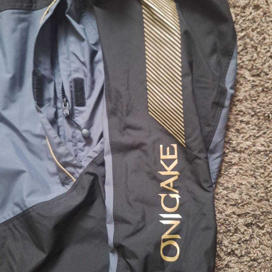 鬼掛　レインスーツ　YS104G LL ブラック