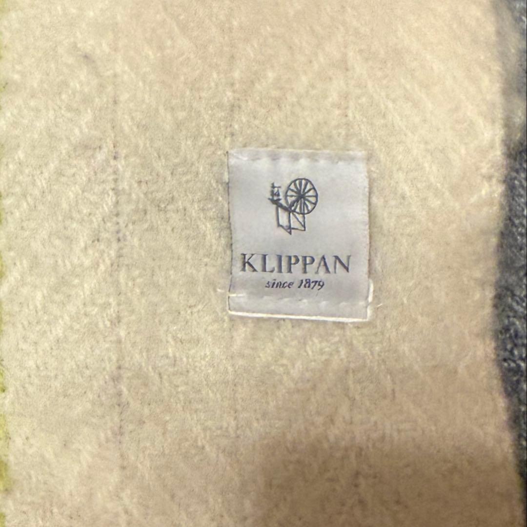KLIPPAN クリッパンBirka ビルカ ブランケット ひざ掛け アース