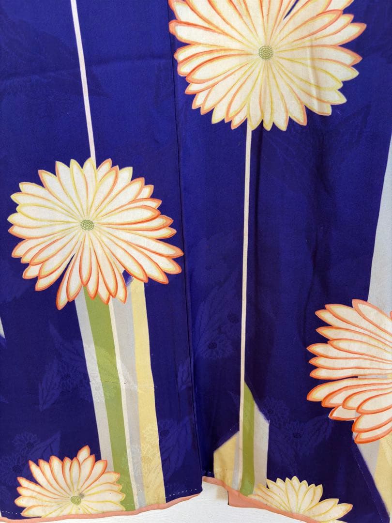 アンティーク　錦紗　子供　着物　　アンティーク着物　七五三