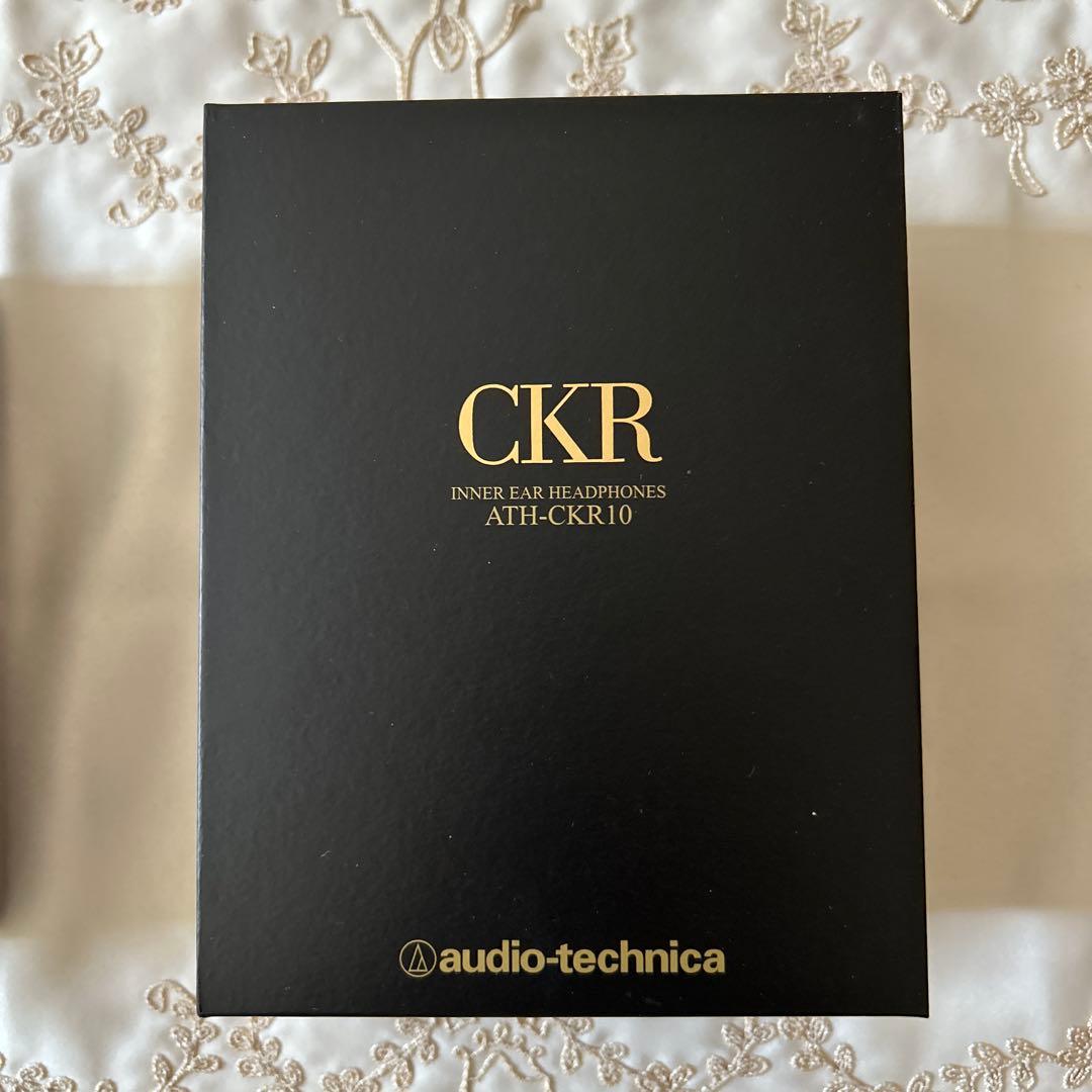 Audio-Technica CKR10 イヤフォン 箱説明書 あり　音だしOK