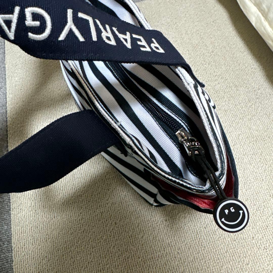 PEARLY GATES ストライプカートバッグ
