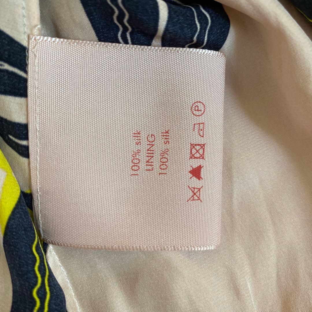 ROKSANDAロクサンダ　リーフプリント　ブラウス