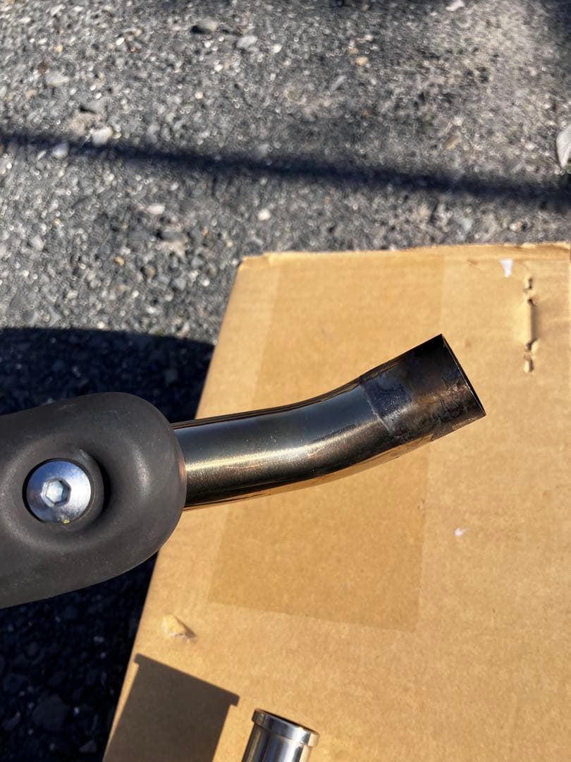 武川スクランブラーマフラー　モンキー125用