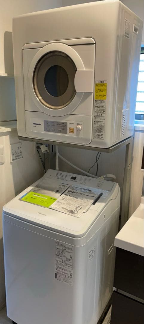 電気衣類乾燥機 Panasonic NH-D603 & ユニット台 N-UF11