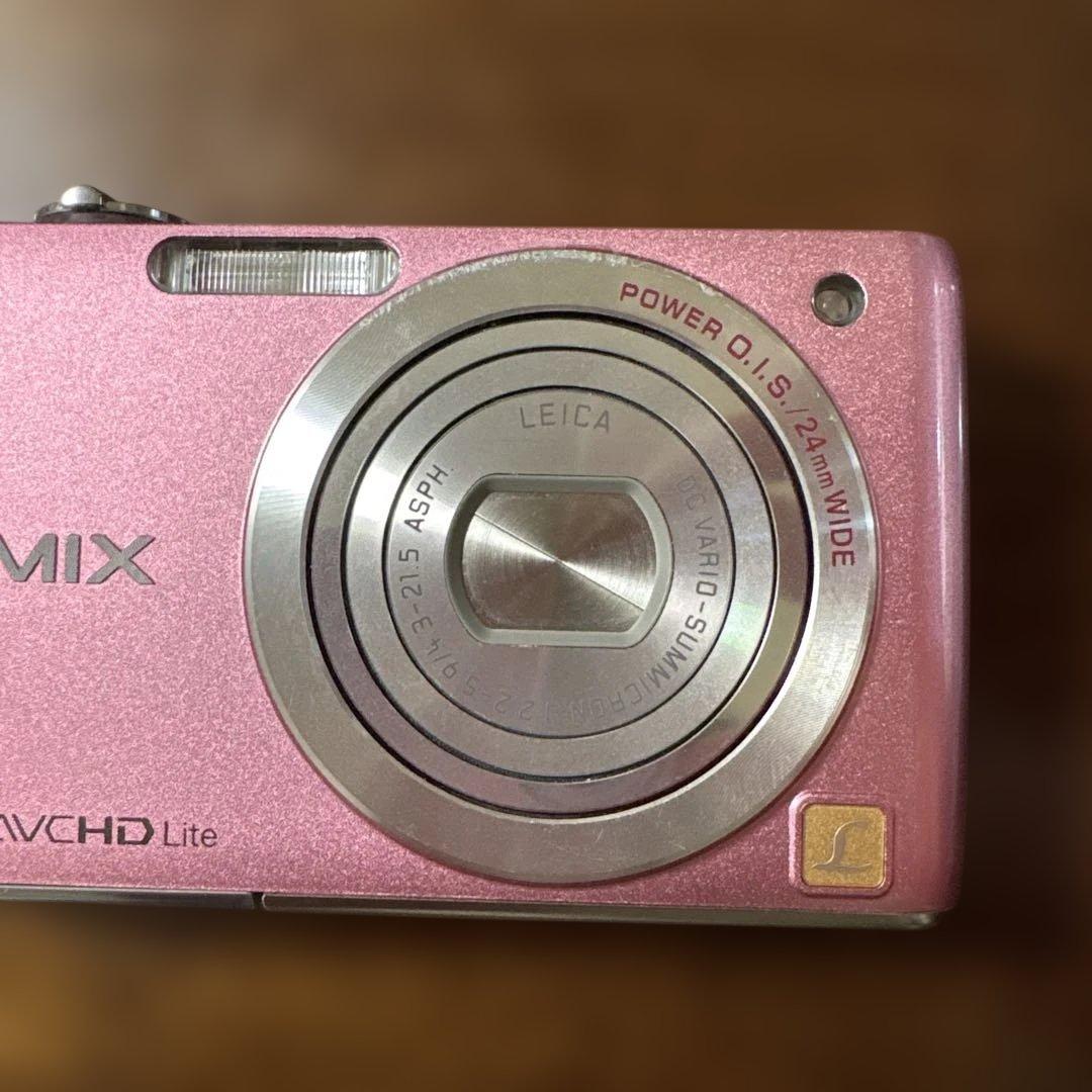 アコです　動作確認済み　パナソニック　LUMIX DMC-FX70 ピンク