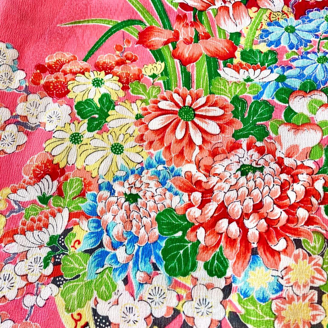 アンティーク　女の子　子供着物　NO1