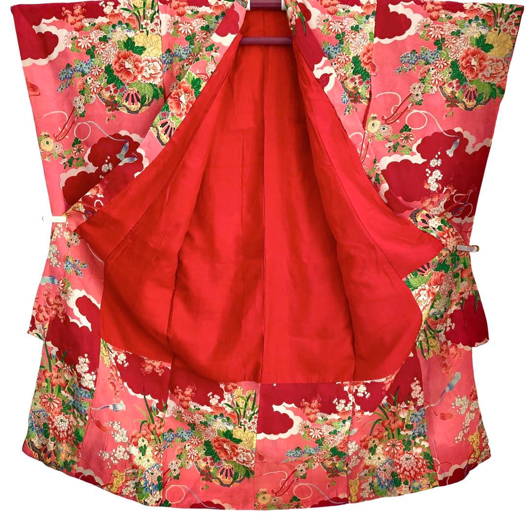 アンティーク　女の子　子供着物　NO1