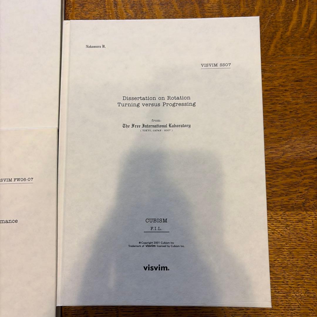 visvim 05SS〜07SS コレクションカタログ 5冊セット F.I.L.