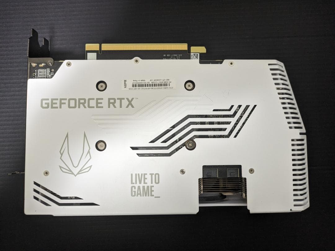 グラフィックボード・グラボ・ビデオカード ZOTAC GeForce RTX 3060 AMP White Edition
