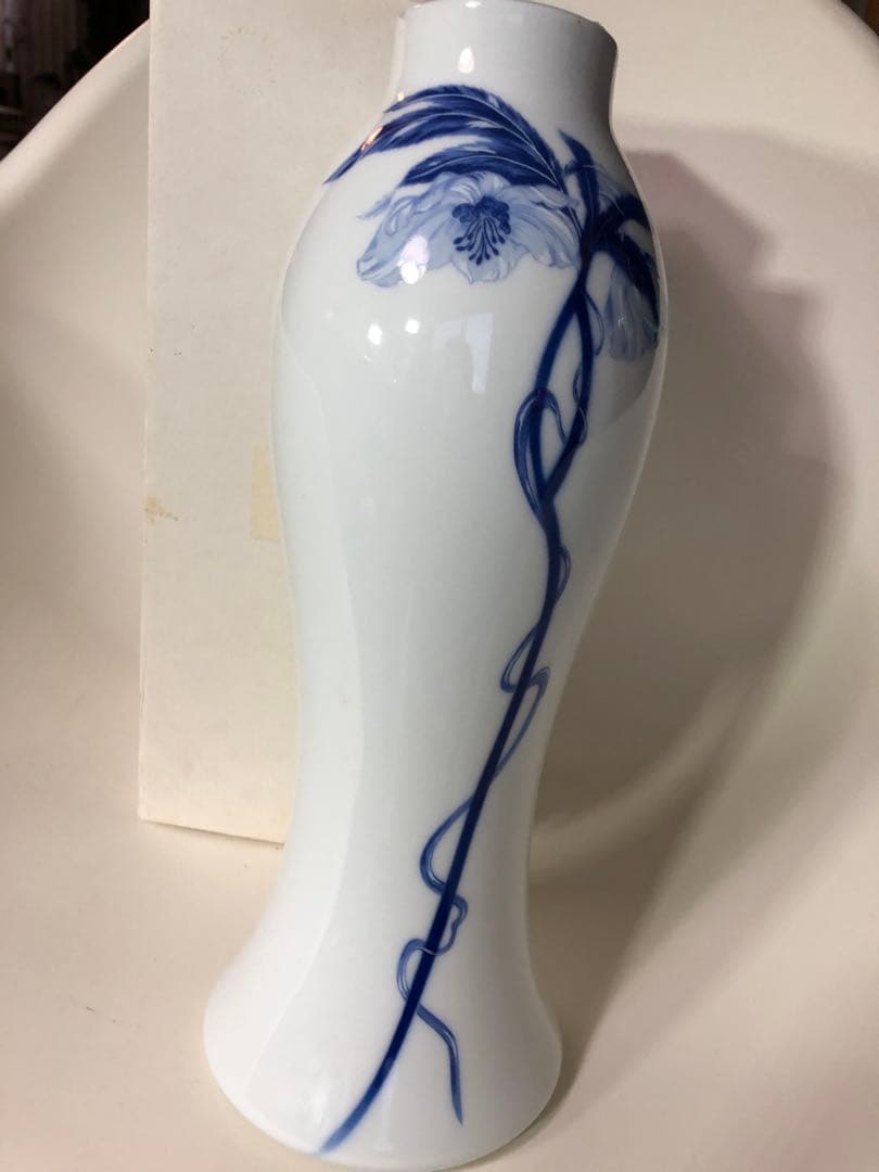 深川製磁、オリエンタルブルー　美品