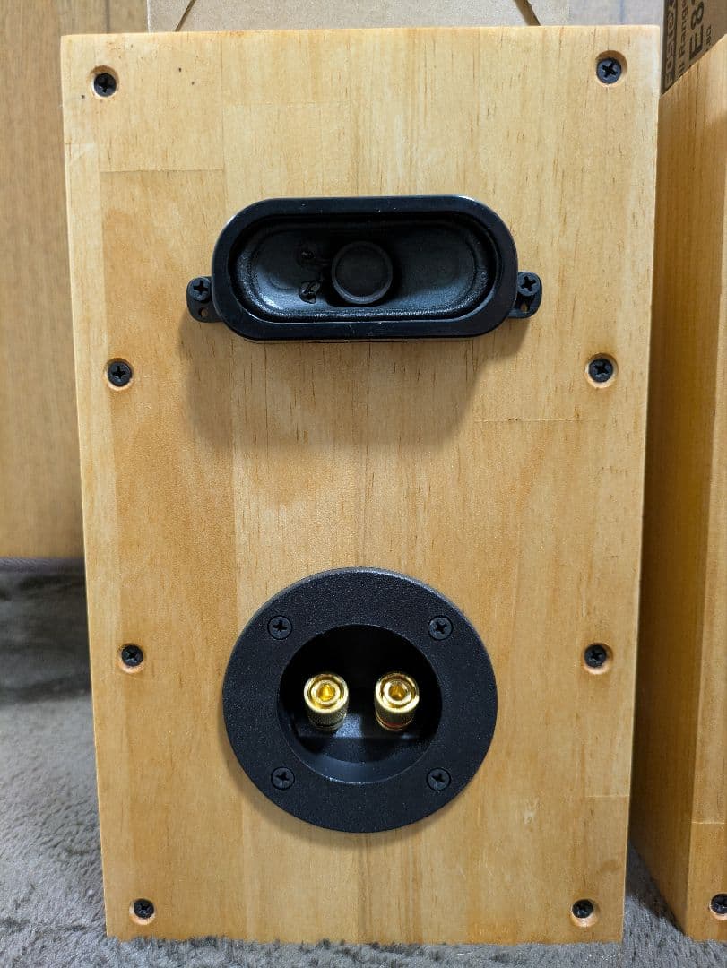 マツモト工芸さん　wooden12 Wバスレフ4スピーカー　自作スピーカー
