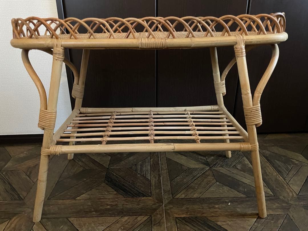 ラタン コンソールテーブル