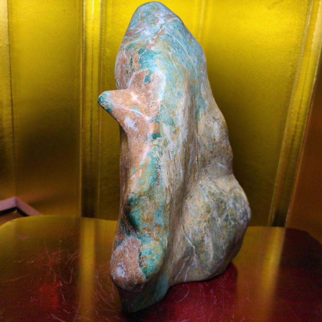 長崎翡翠 ヒスイ 水石 天然石 大サイズ 2.8kg 鑑賞石 自然石 希少 レア