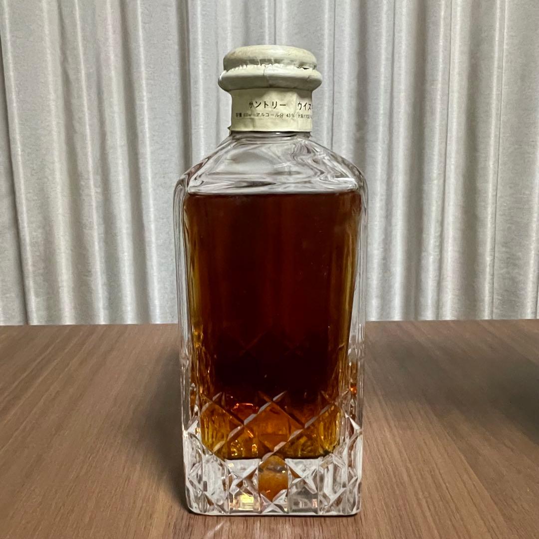 未開栓 サントリー インペリアルウイスキー カガミクリスタル 600ml/43%