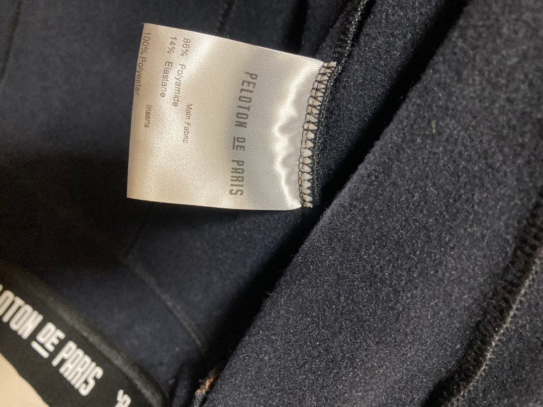 プロトンドパリ　ウインタージャージ　黒　S サイクルジャージ　サイクルウエア