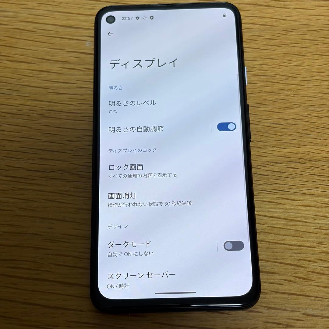 スマートフォン本体 pixel 4a 5g 8085a