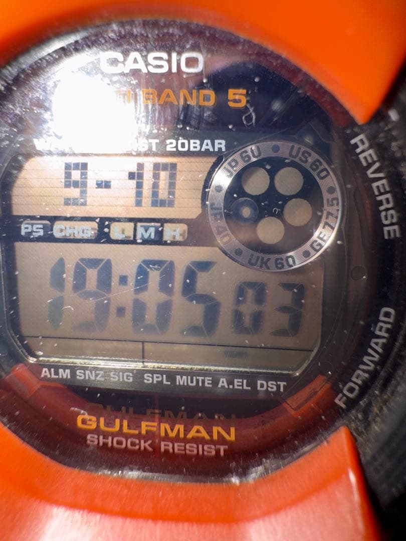 G-SHOCK GULFMAN GW-9100R ガルフマン　チタニウム